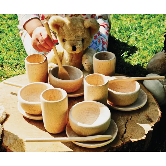 Natureplay Teddy Bears Picnic Tea Set -16 Pieces