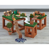 Small World Grass Platforms - 3 Piece Set