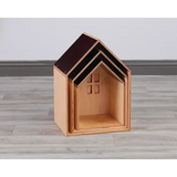 Nesting Packaway Small World Houses - Set of 3