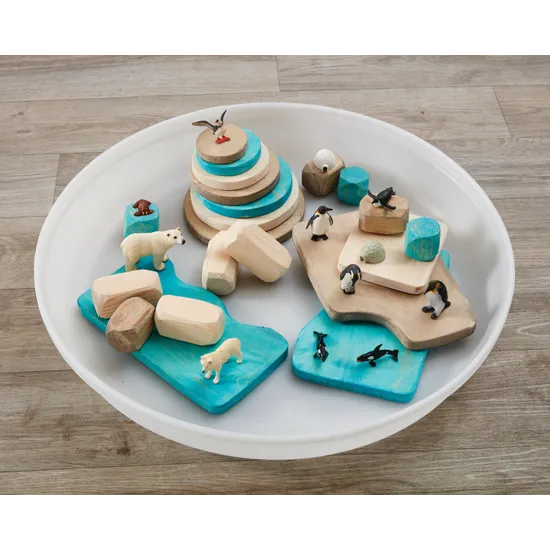 Small World Ice Scene Set - 20 Pieces