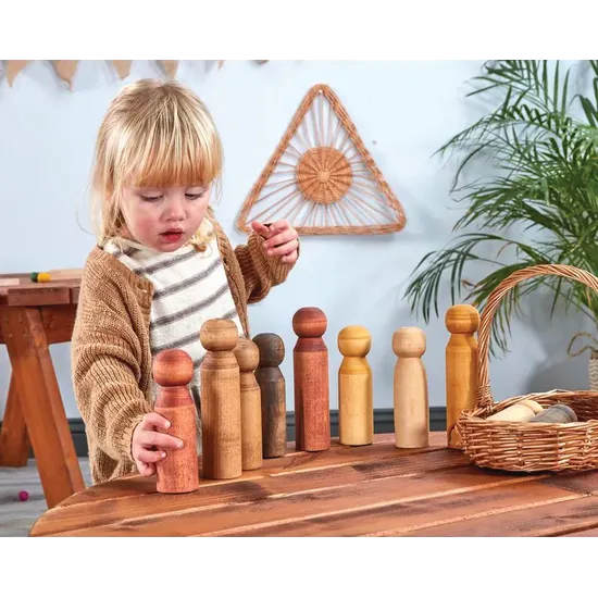 Giant Outdoor Peg People 10Pk