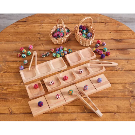 Pattern Felt Balls 100 Pieces