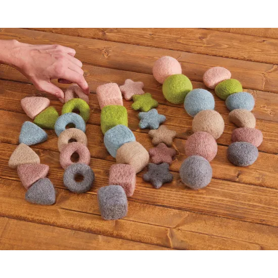 Feltalas Loose Parts Chunks - 36 Pieces
