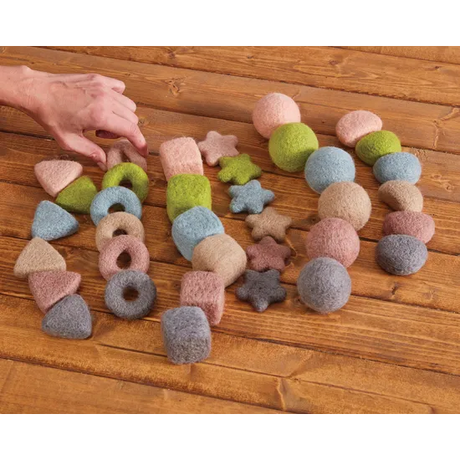 Feltalas Loose Parts Chunks - 36 Pieces