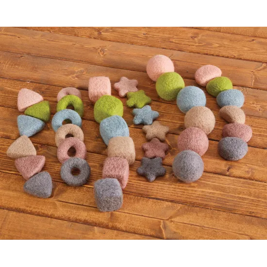Feltalas Loose Parts Chunks - 36 Pieces