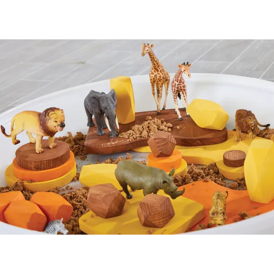 Small World Desert Oasis Scene Set - 20 Pieces