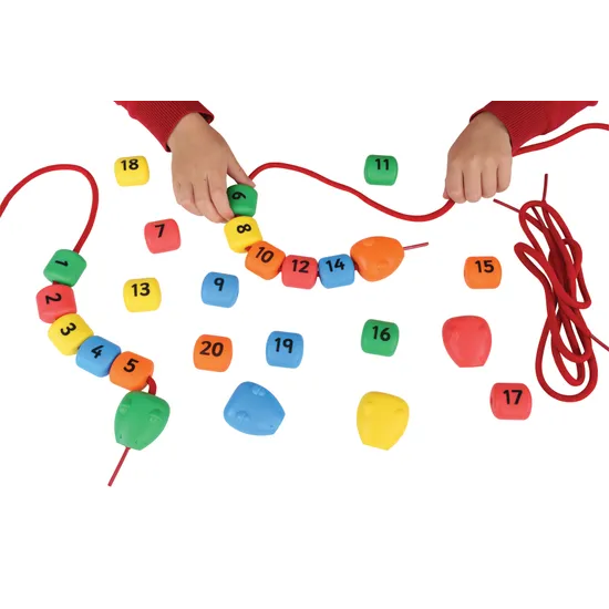 1-20 Lacing Snakes - Modern Teaching Aids NZ