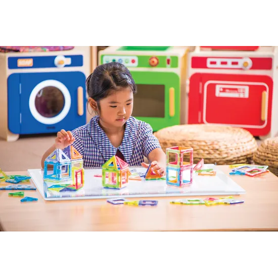 Magnetic Polydron Translucent - Set of 96