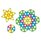 Magnetic Polydron Translucent - Set of 96