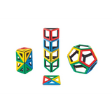 Polydron Magnetic Geometric Shapes Set - 48 Pieces - Modern Teaching Aids NZ