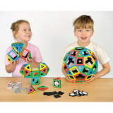 Polydron Magnetic Geometric Shapes Set - 48 Pieces - Modern Teaching Aids NZ