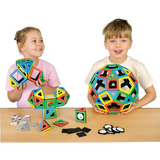 Magnetic Polydron Exploration Set - 184 pieces - Modern Teaching Aids NZ