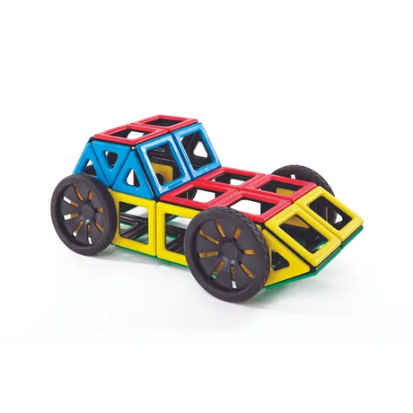 Polydron Magnetic Wheels Add-On Set - Engineering Extension - Modern Teaching Aids NZ