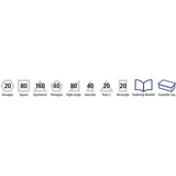 Polydron Frameworks Multi Pack - 2D & 3D Geometry, Set of 460 - Modern Teaching Aids NZ