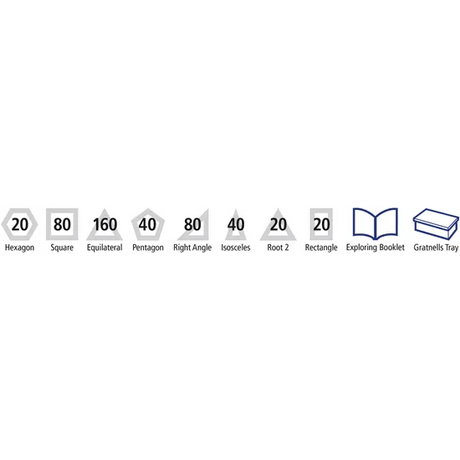 Polydron Frameworks Multi Pack - 2D & 3D Geometry, Set of 460 - Modern Teaching Aids NZ