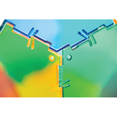 Polydron Translucent Construction Set 140pcs - Modern Teaching Aids NZ