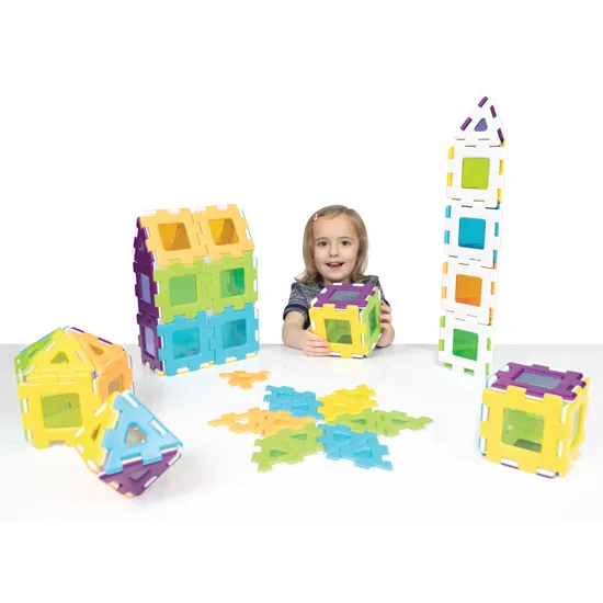 My First Polydron Class Set - 72 pieces - Modern Teaching Aids NZ