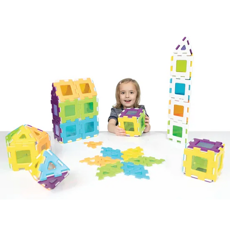 My First Polydron Class Set - 72 pieces - Modern Teaching Aids NZ