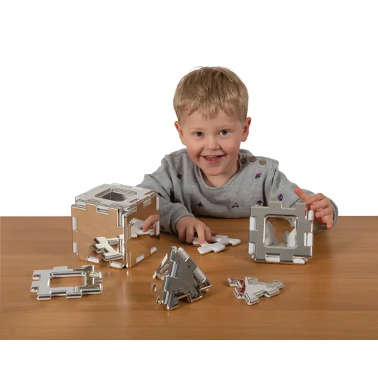 My First Polydron Mirrored Set - 16 pieces - Modern Teaching Aids NZ