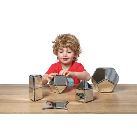 Mirrored Magnetic Polydron 48 Pieces - Modern Teaching Aids NZ