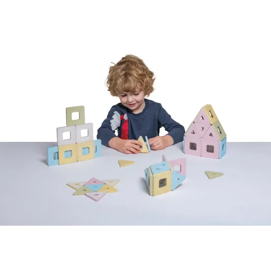 My First Magnetic Polydron 48 Pieces - Modern Teaching Aids NZ