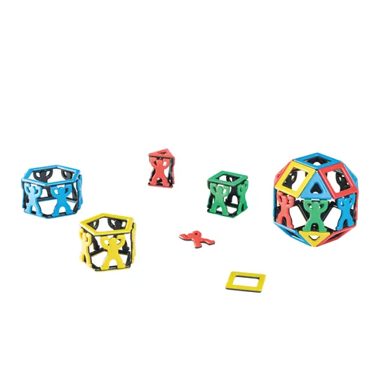 Magnetic Polydron Acrobat Set 54 Pieces