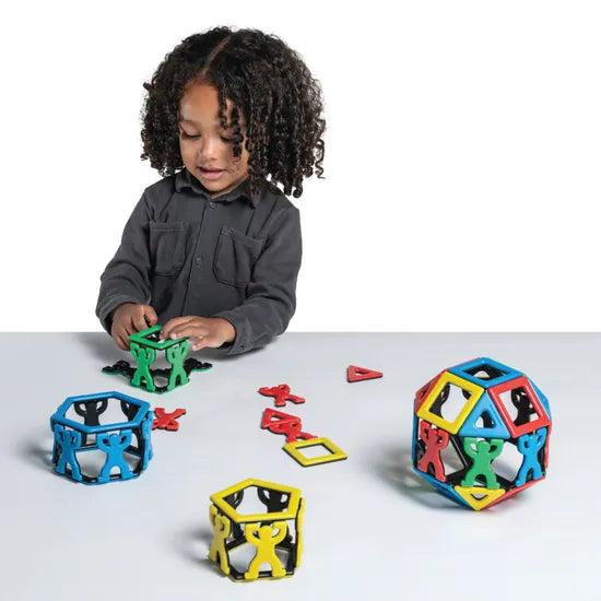 Magnetic Polydron Acrobat Set 54 Pieces