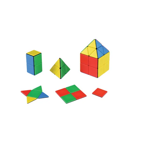 Solid Magnetic Polydron - 48pc - Modern Teaching Aids NZ