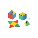 Polydron Solid Magnetic Polydron Set - 96 Pieces - Modern Teaching Aids NZ