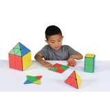 Solid Magnetic Polydron - 144pc - Modern Teaching Aids NZ