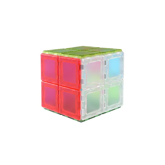 Translucent Solid Magnetic Polydron - 24pc - Modern Teaching Aids NZ