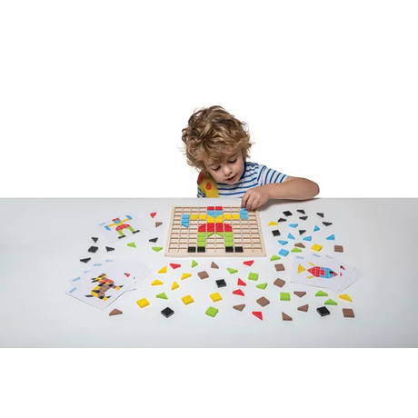 Wooden Mosaic Set - Modern Teaching Aids NZ