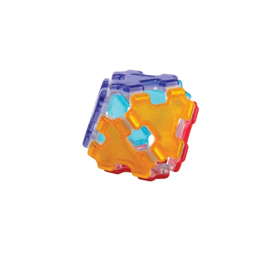 Magnetic Polydron - Transparent Shapes - 70  Pieces - Modern Teaching Aids NZ