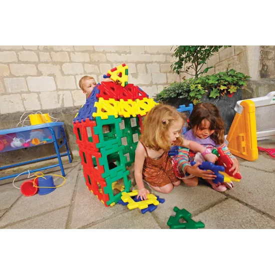 Giant Polydron Set of 40 - Modern Teaching Aids NZ