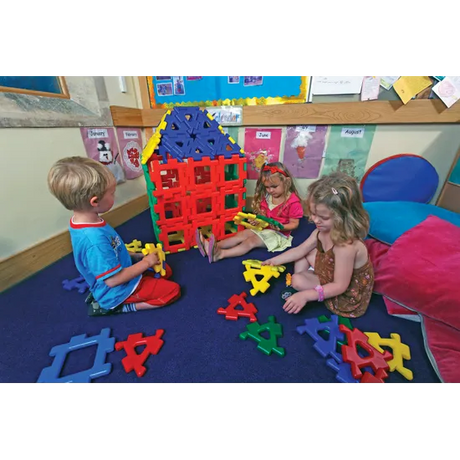 Giant Polydron Set of 40 - Modern Teaching Aids NZ