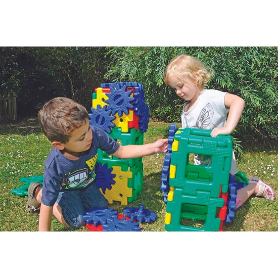 Giant Polydron Gear Set 58 Pieces - Modern Teaching Aids NZ