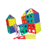 Polydron XL - Bright Colours - 36 pieces - Modern Teaching Aids NZ