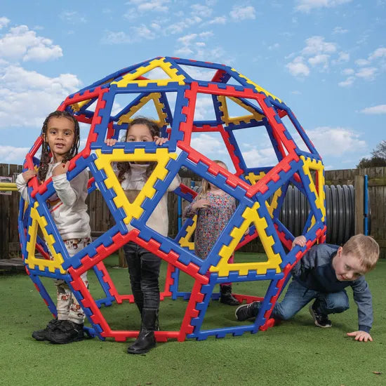 XL Polydron Geo Dome Set of 62 - Modern Teaching Aids NZ