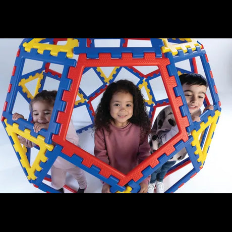 XL Polydron Geo Dome Set of 62 - Modern Teaching Aids NZ