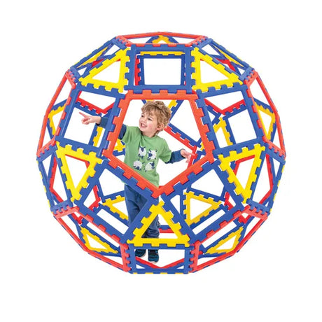 XL Polydron Geo Dome Set of 62 - Modern Teaching Aids NZ