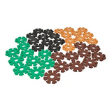 Polydron Giant Octoplay Natural Tones - 40pc - Modern Teaching Aids NZ