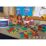 Polydron Magnetic Maths Set - Geometric Shapes - Modern Teaching Aids NZ