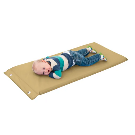 MTA Spaces - Sleeping Peg Mat - 5cm thick - Beige - Modern Teaching Aids NZ