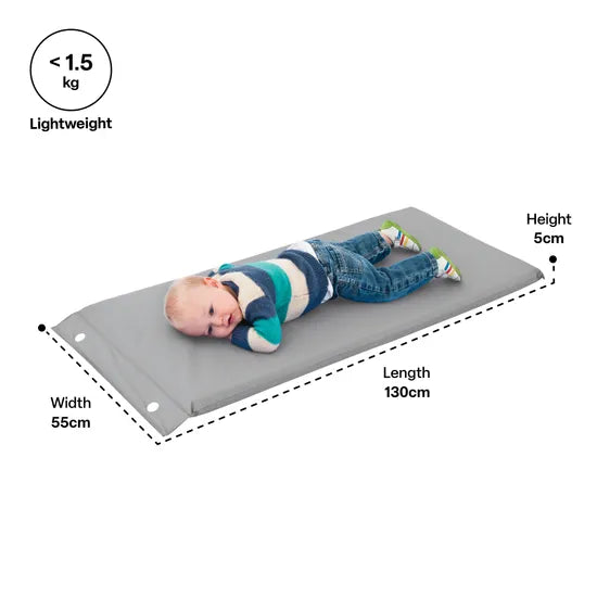 MTA Spaces - Sleeping Peg Mat - 5cm thick - Grey - Modern Teaching Aids NZ